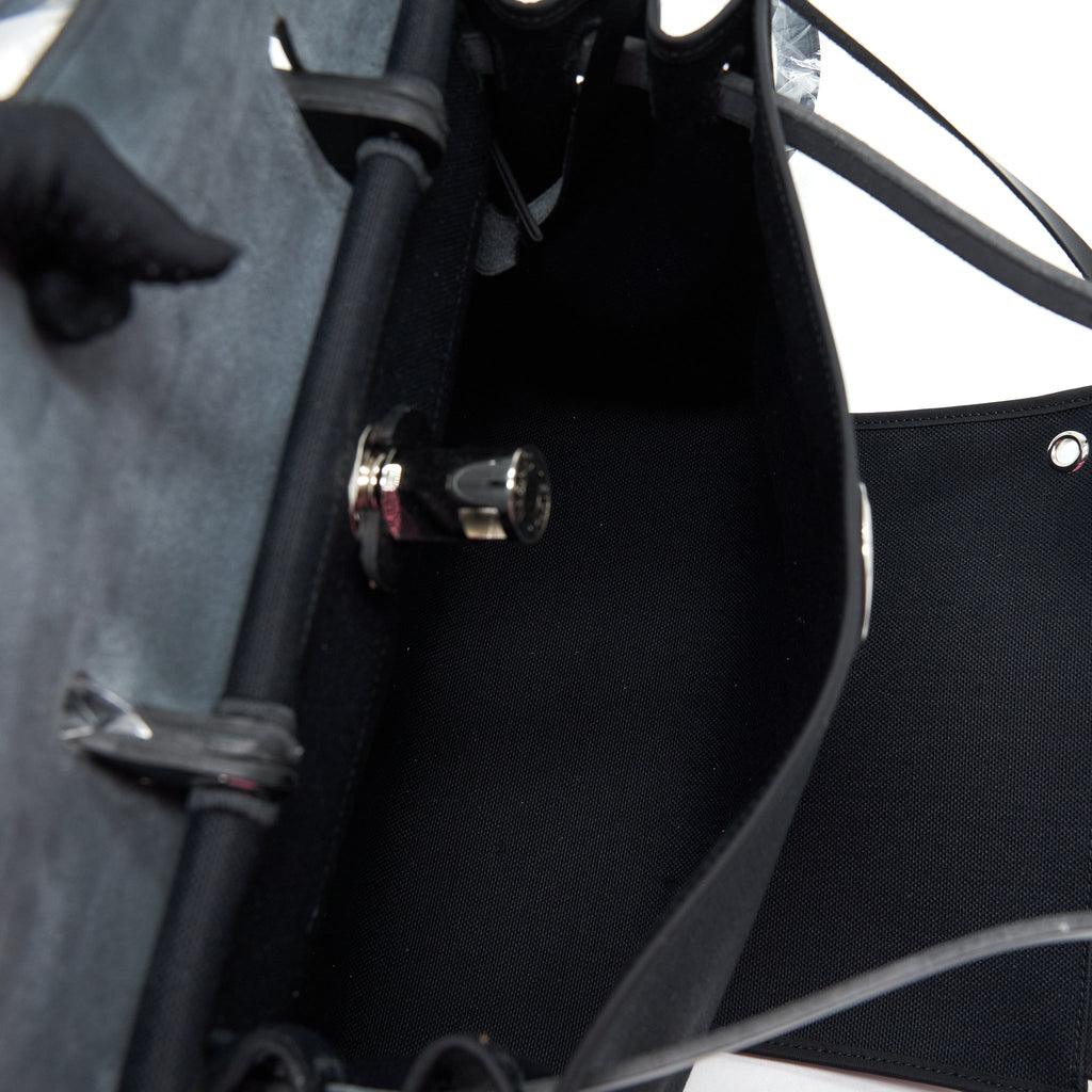 HERMES HERBAG ZIP 31 BAG BLACK SHW