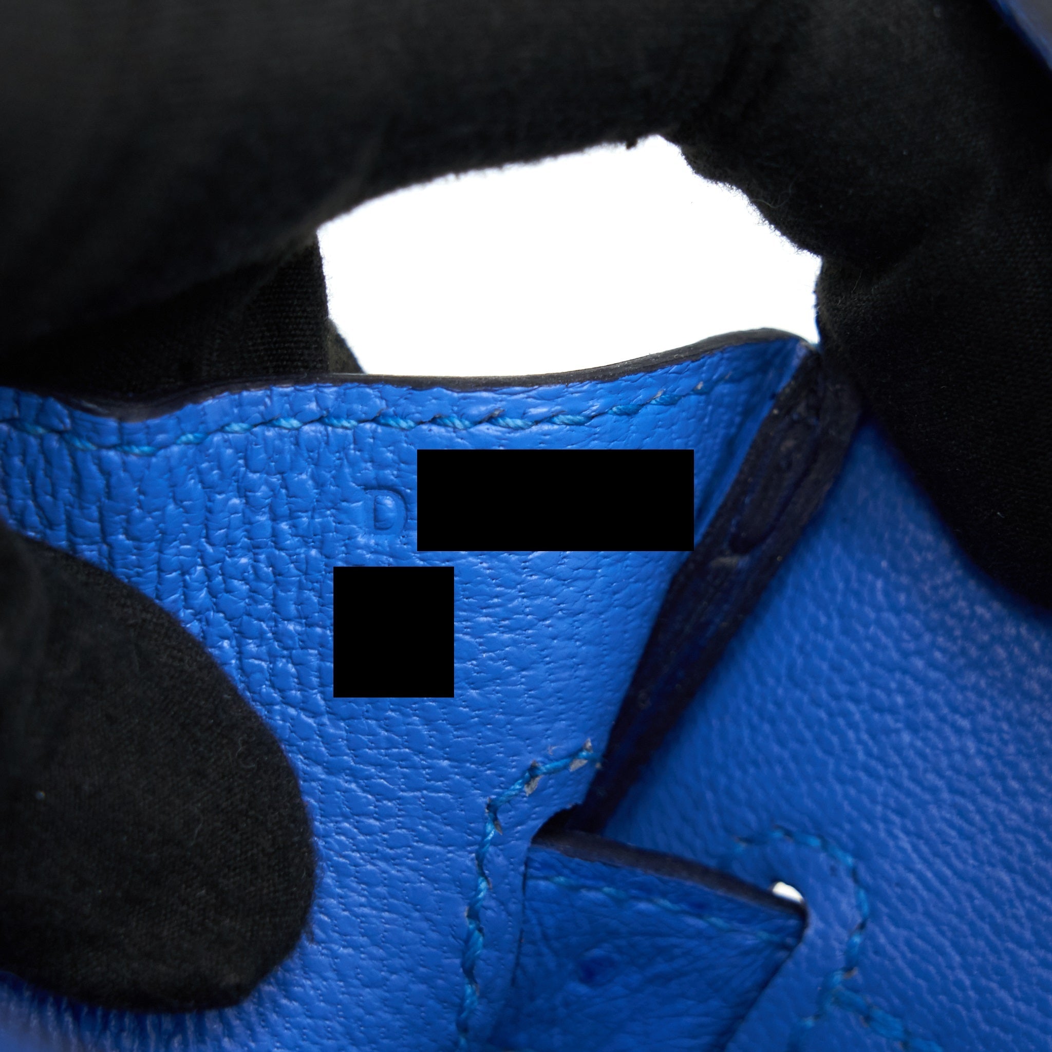HERMES BIRKIN 30 OSTRICH 07 BLEUET SHW