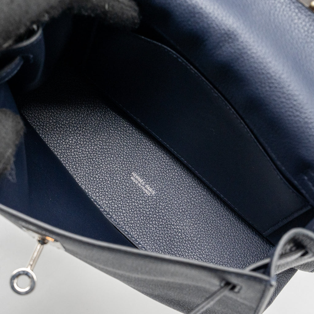 HERMES KELLY DANSE EVERCOLOR BLUE NUIT SHW