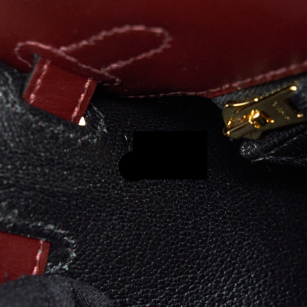 HERMES KELLY 25 SPECIAL ORDER SOMBRERO ROUGE H BRUSHED GHW