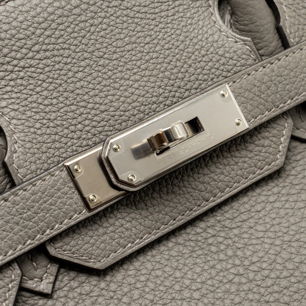 HERMES BIRKIN 30 TOGO GRIS MEYER SHW