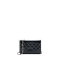 CHANEL CLASSIC WALLET ON CHAIN PATENT BLACK SHW