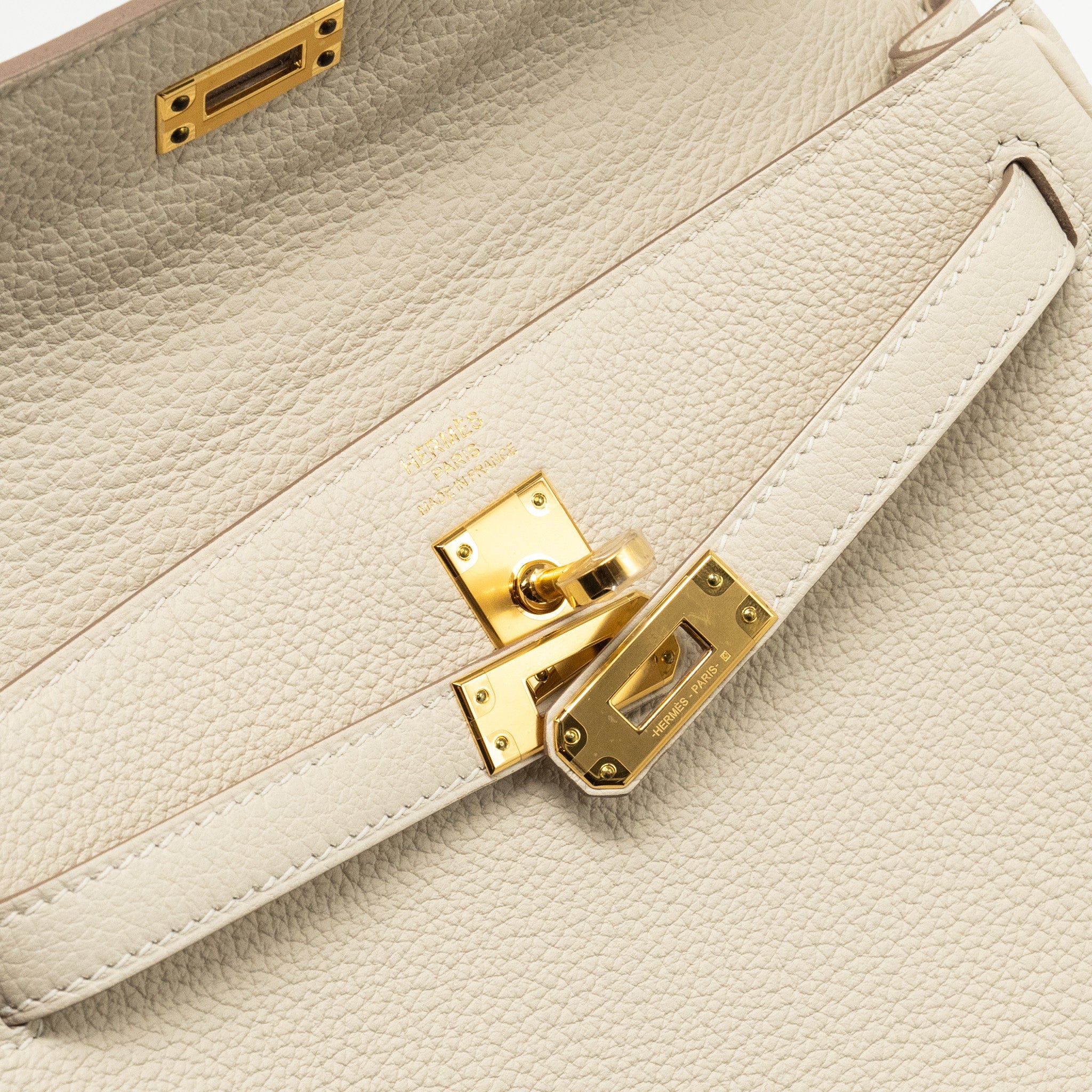 HERMES KELLY 25 TOGO CRAIE GHW