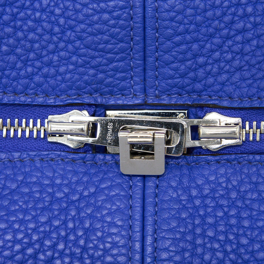 HERMES VICTORIA 35 CLEMENCE ELECTRIC BLUE SHW