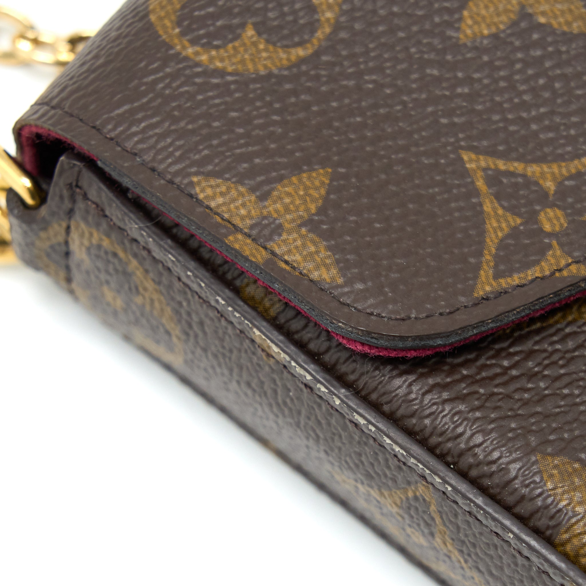 LOUIS VUITTON FELICIE POCHETTE MONOGRAM CANVAS GHW