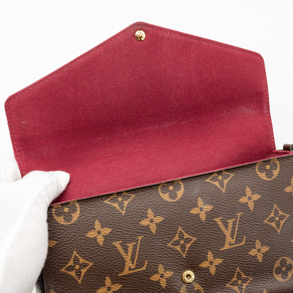 LOUIS VUITTON FELICIE POCHETTE MONOGRAM CANVAS GHW