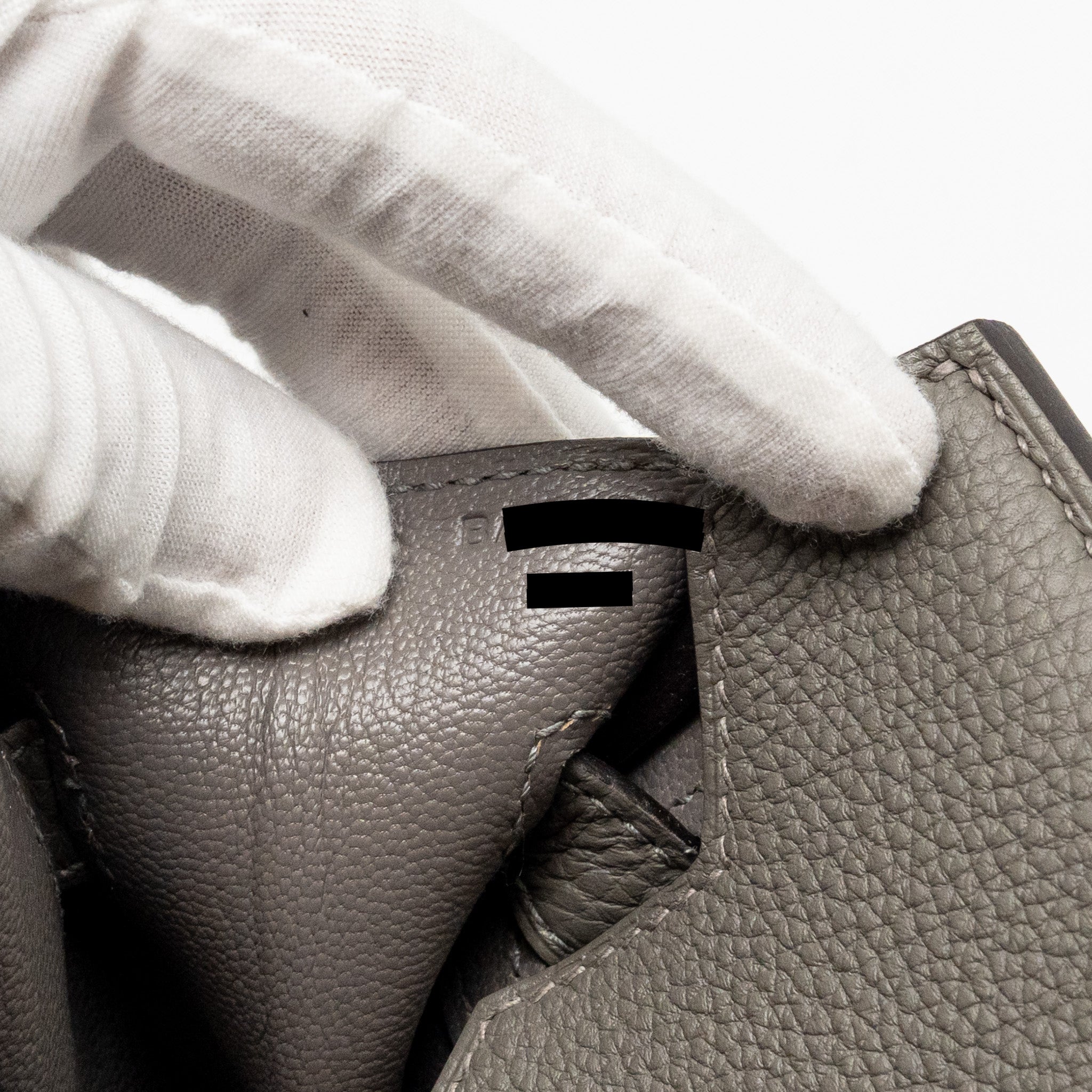 HERMES BIRKIN 30 TOGO GRIS MEYER SHW