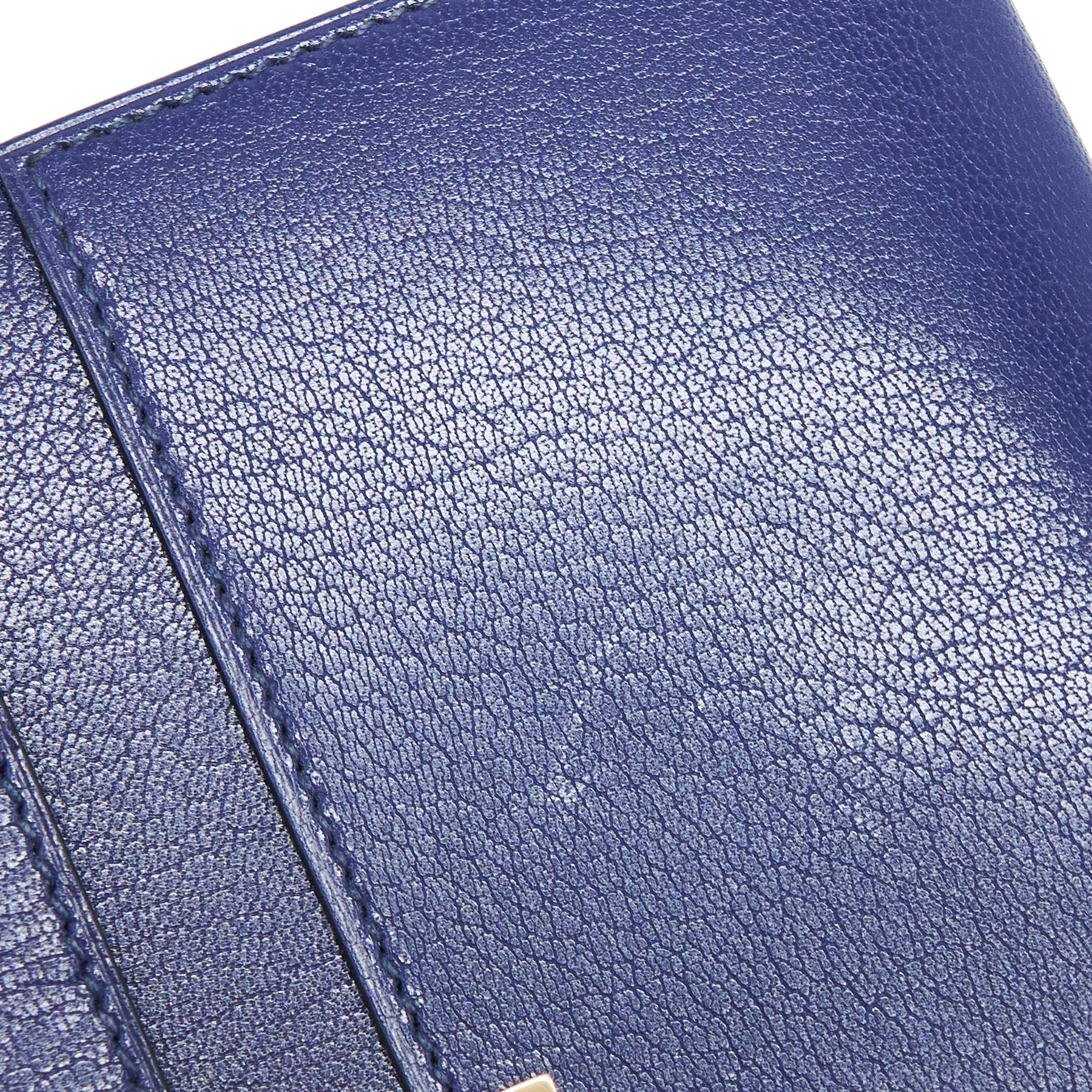 HERMES CINHETIC TO GO CHEVRE CHAMKILA BLUE SAPPHIRE GHW