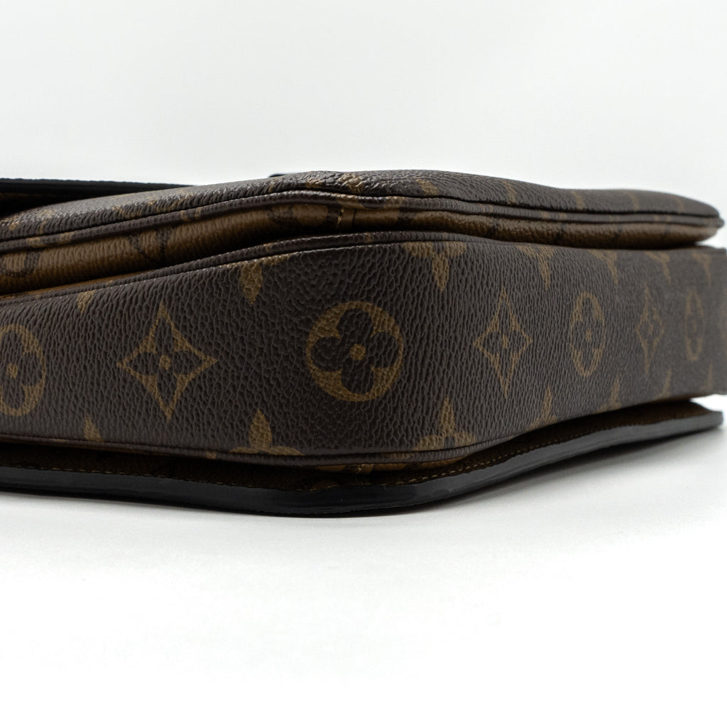 LOUIS VUITTON POCHETTE MÉTIS MONOGRAM REVERSE CANVAS GHW