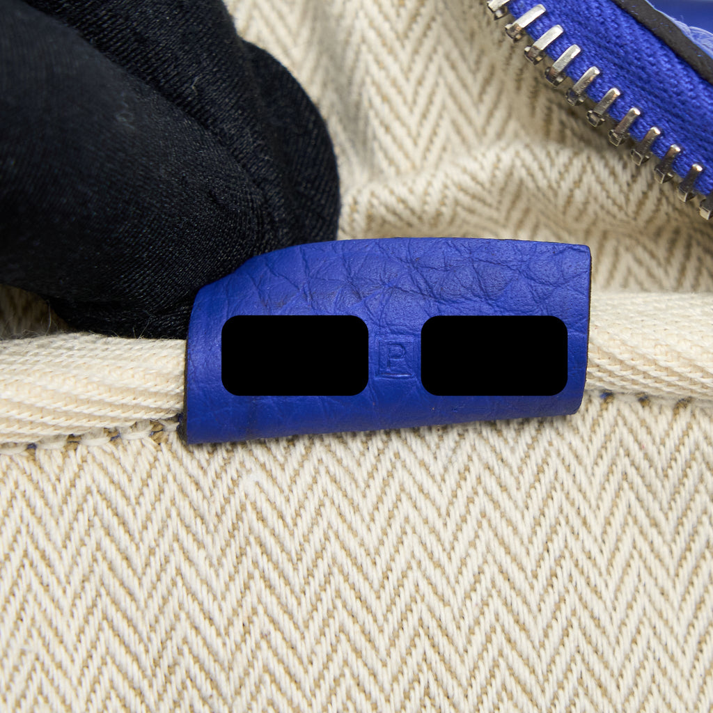 HERMES VICTORIA 35 CLEMENCE ELECTRIC BLUE SHW