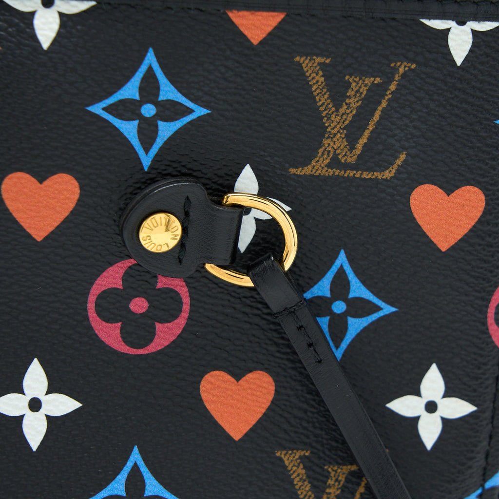 LOUIS VUITTON GAME ON MM NEVERFULL MULTICOLOUR GHW