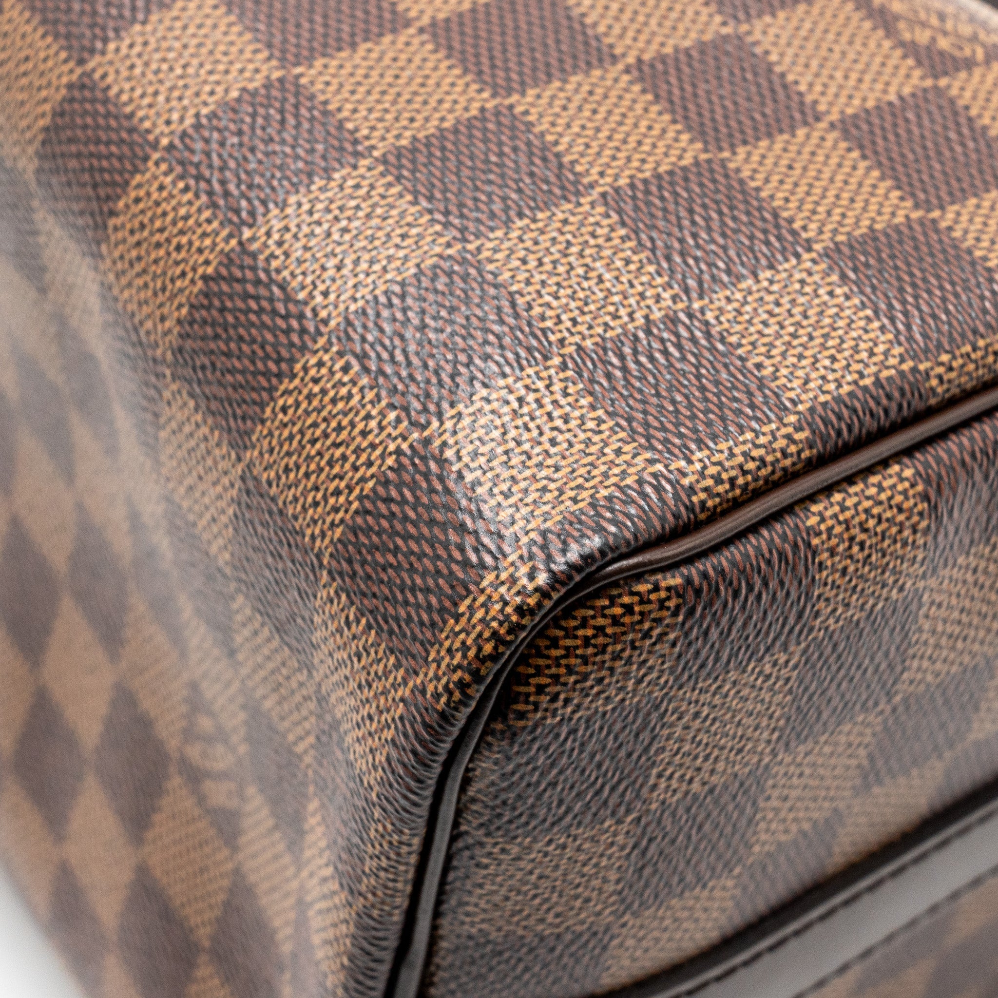 LOUIS VUITTON SPEEDY BANDOULIERE 25 DAMIER EBENE CANVAS GHW