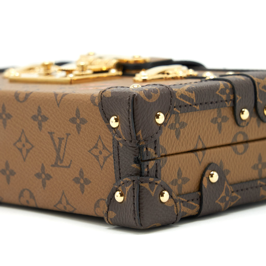 LOUIS VUITTON PETITE MALLE MONOGRAM REVERSE CANVAS
