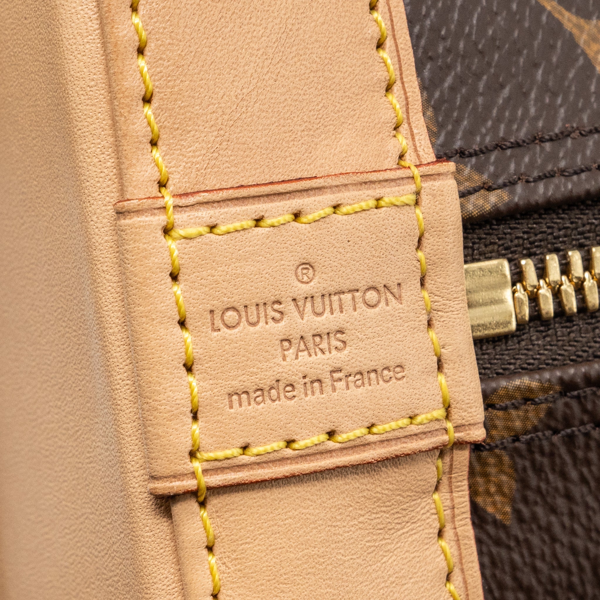 LOUIS VUITTON ALMA BB MONOGRAM CANVAS GHW