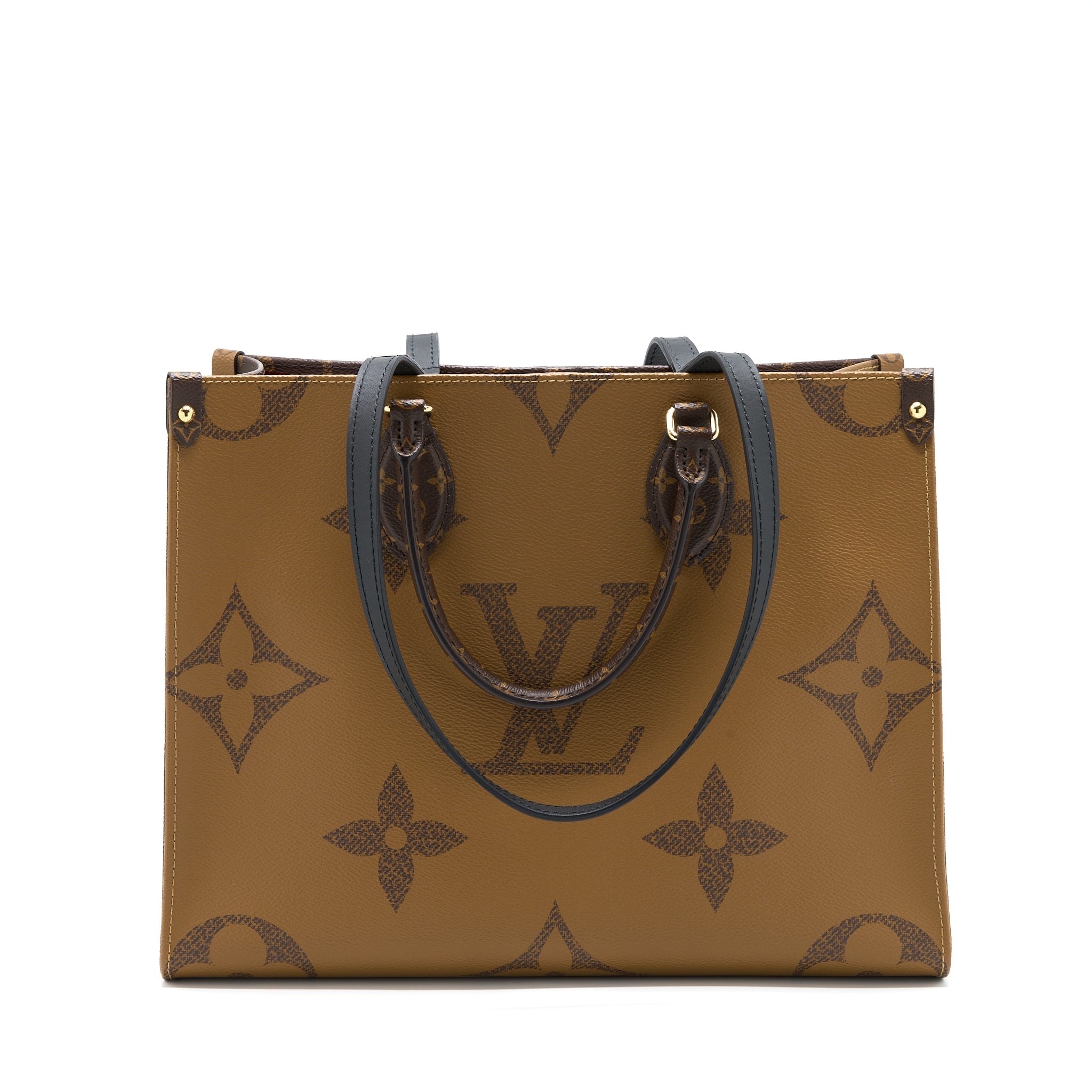 LOUIS VUITTON ON THE GO MM MONOGRAM CANVAS GHW