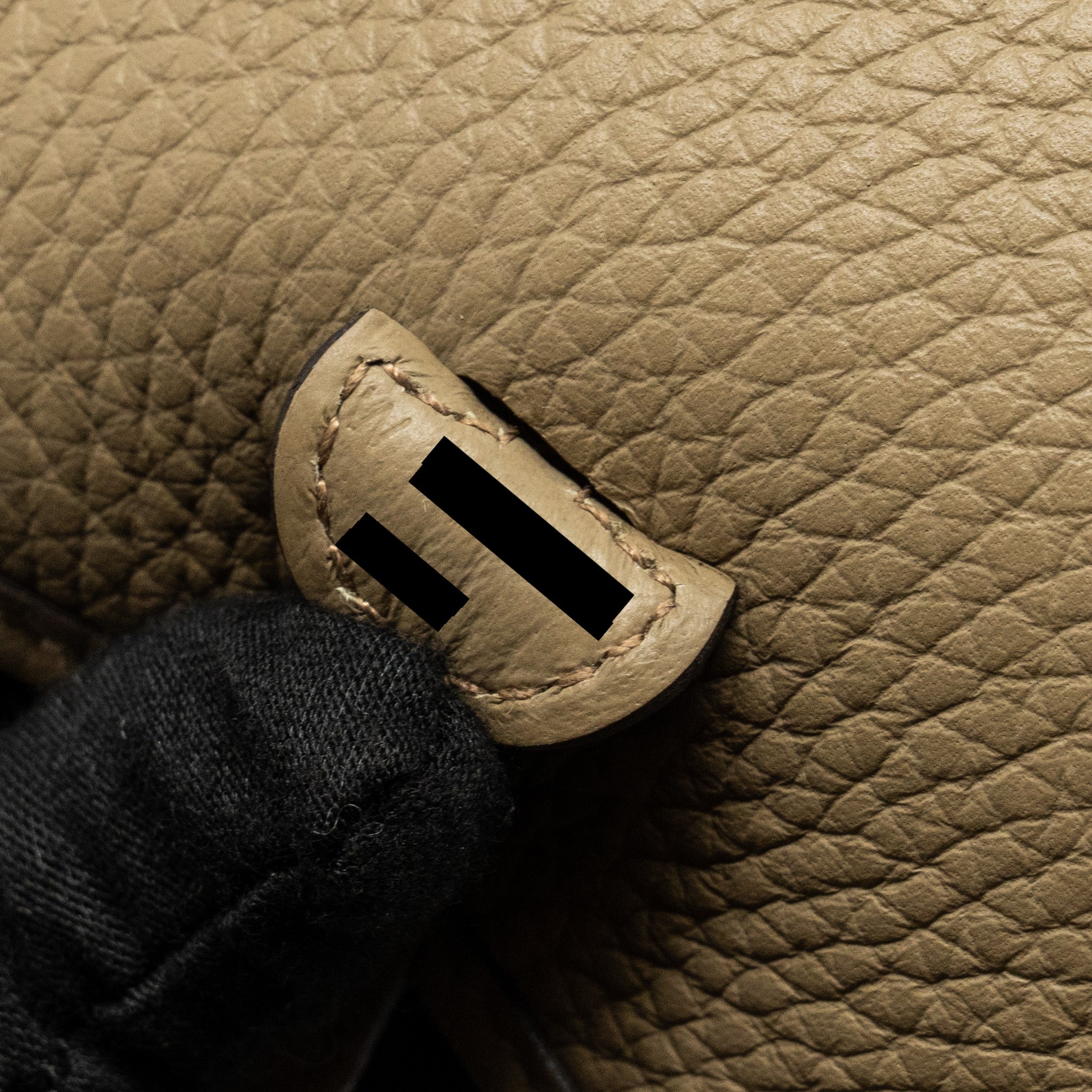 HERMES MINI EVELYNE CLEMENCE BEIGE MARFA GHW