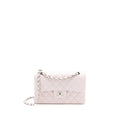 CHANEL SMALL CLASSIC DOUBLE FLAP LAMBSKIN LIGHT PURPLE SHW (MICROCHIP)