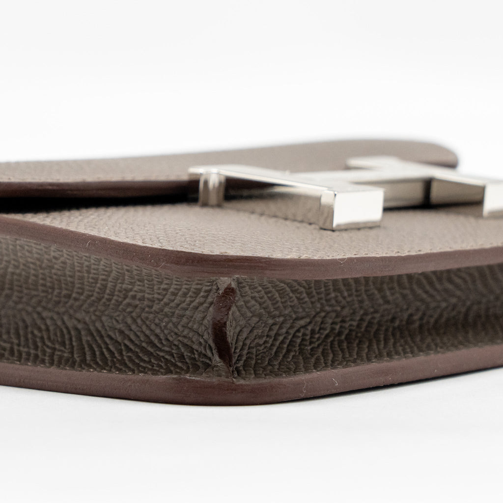 HERMES CONSTANCE SLIM EPSOM GRIS ETAIN SHW