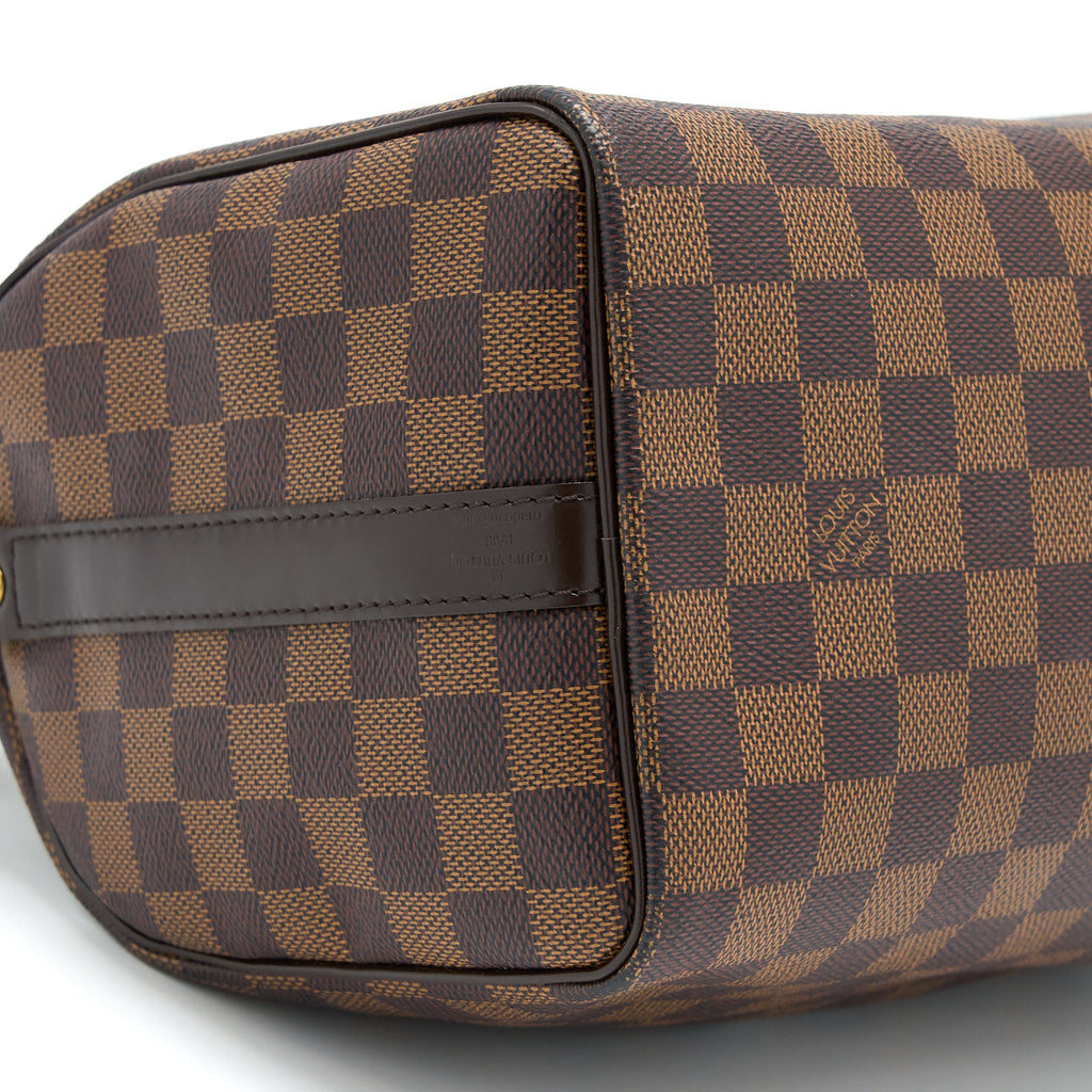 LOUIS VUITTON SPEEDY 25 DAMIER EBENE GHW