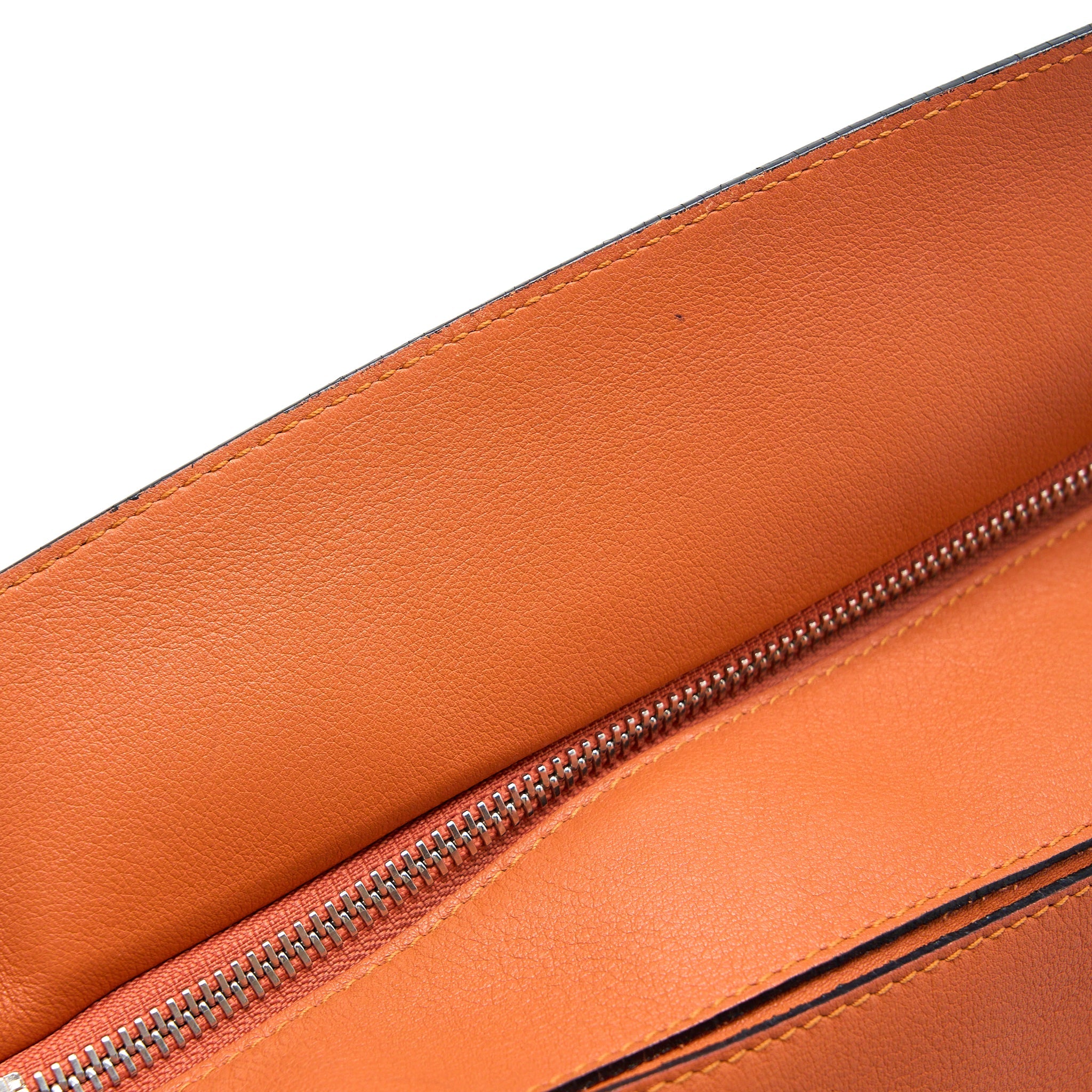 LOEWE MEDIUM PUZZLE BAG CALFSKIN ORANGE SHW
