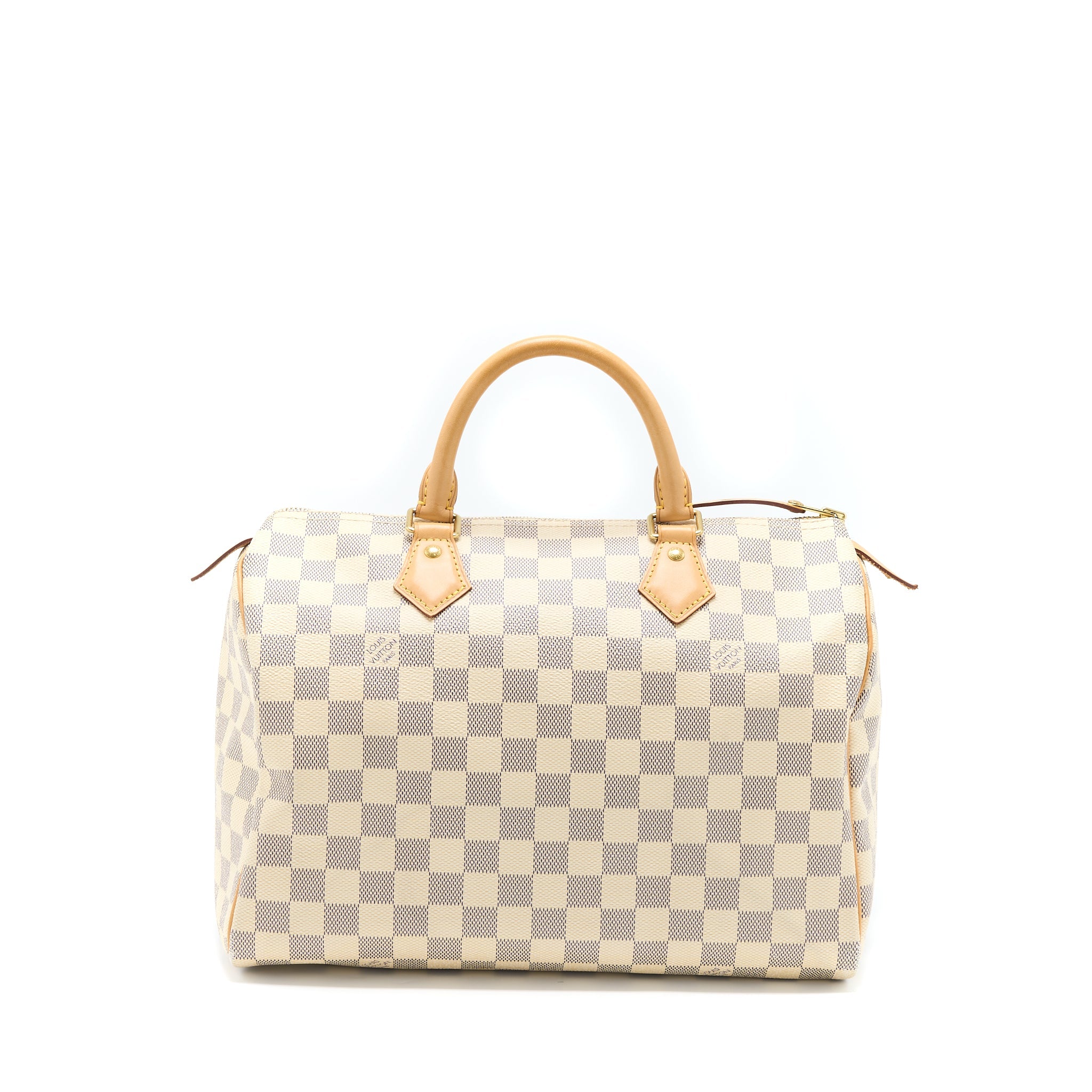 LOUIS VUITTON SPEEDY 30 DAMIER AZUR CANVAS GHW