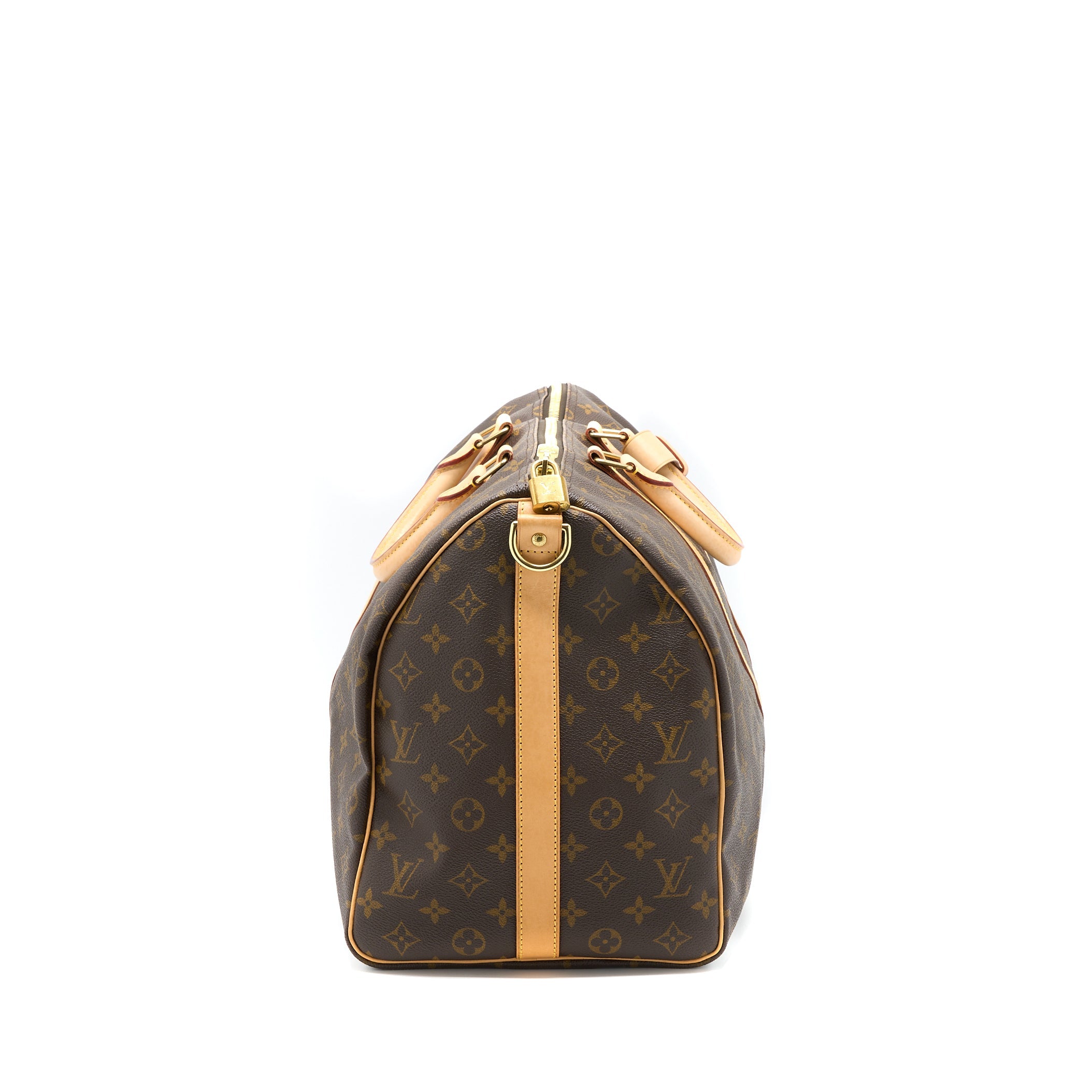 LOUIS VUITTON KEEPALL BANDOULIERE 50 MONOGRAM CANVAS GHW
