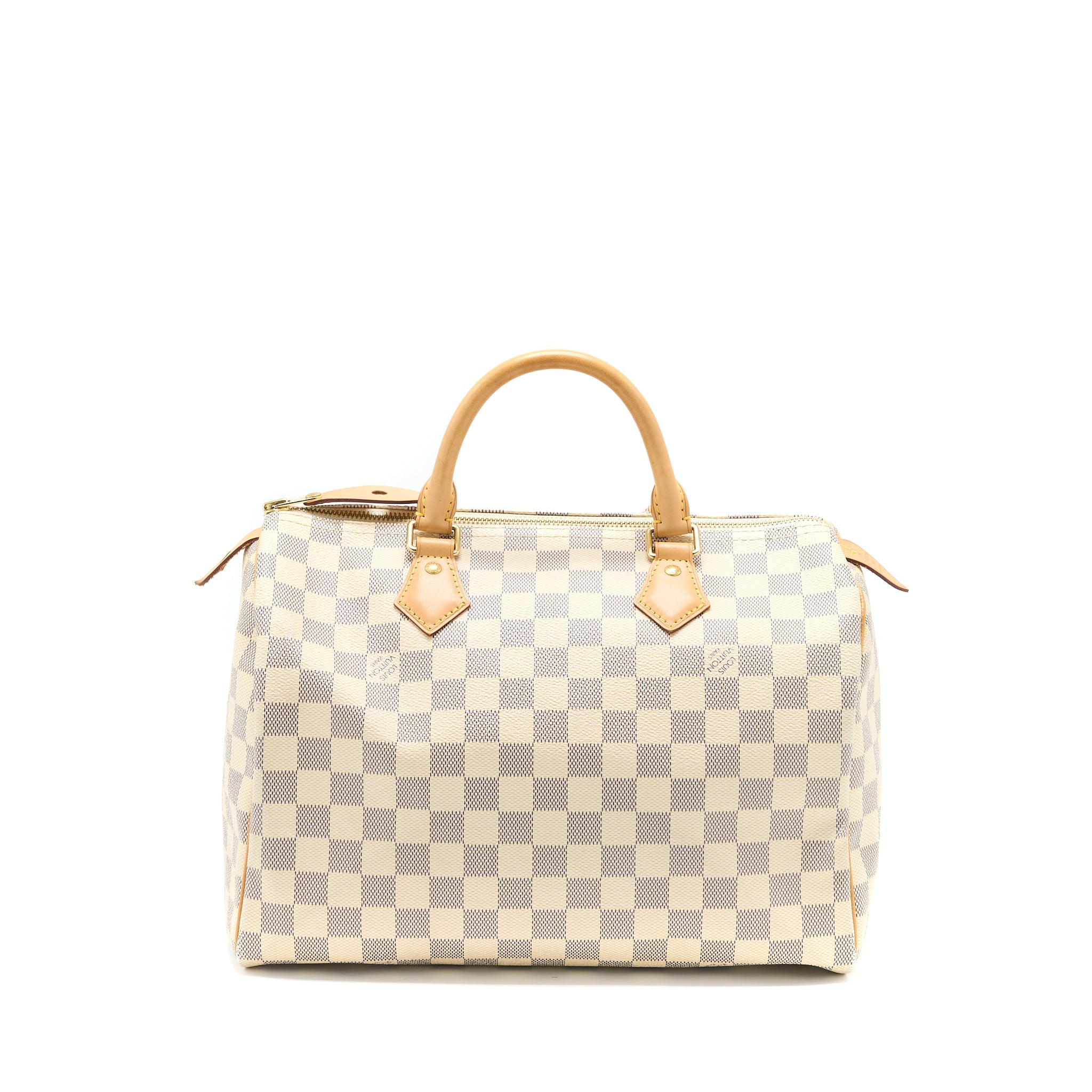 LOUIS VUITTON SPEEDY 30 DAMIER AZUR CANVAS GHW