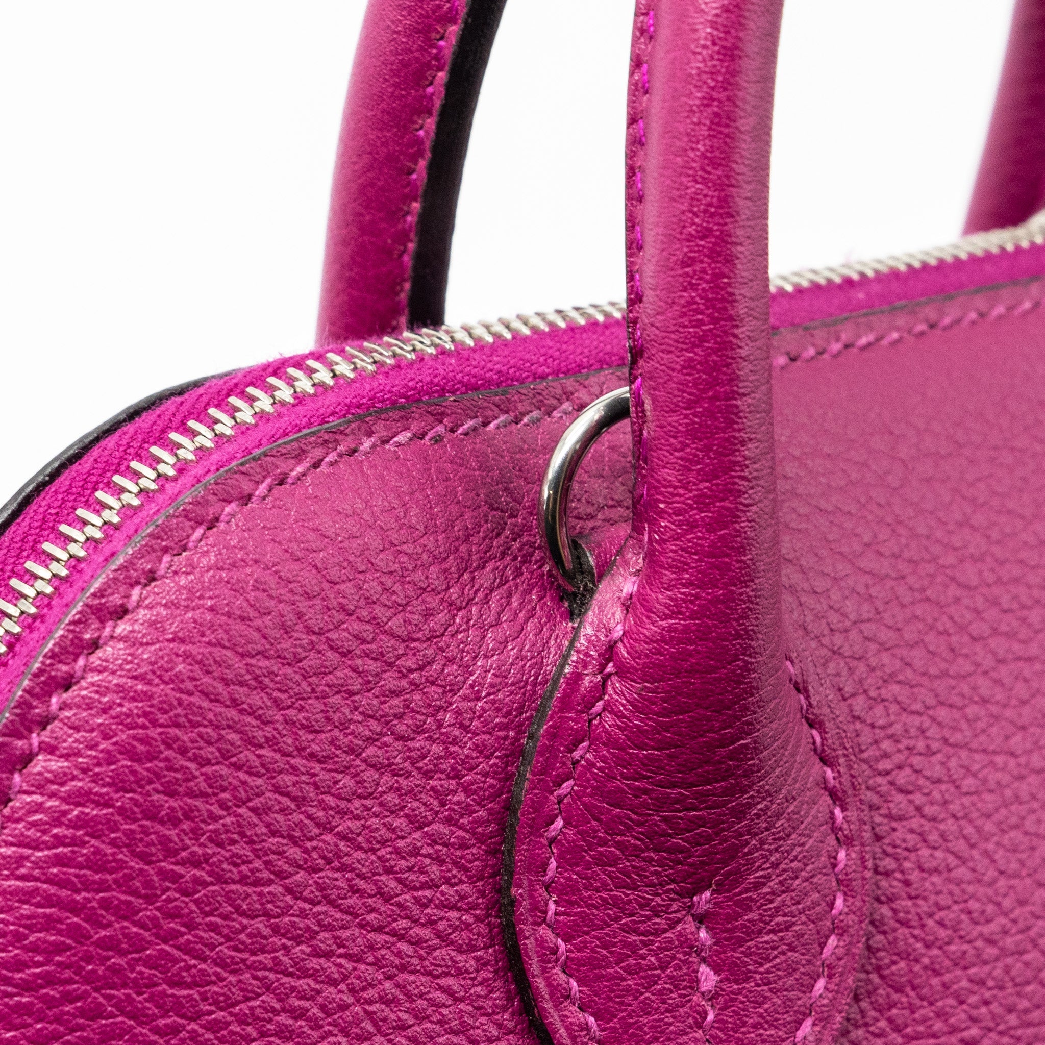 HERMES MINI BOLIDE EVERCOLOR ROSE PURPLE SHW