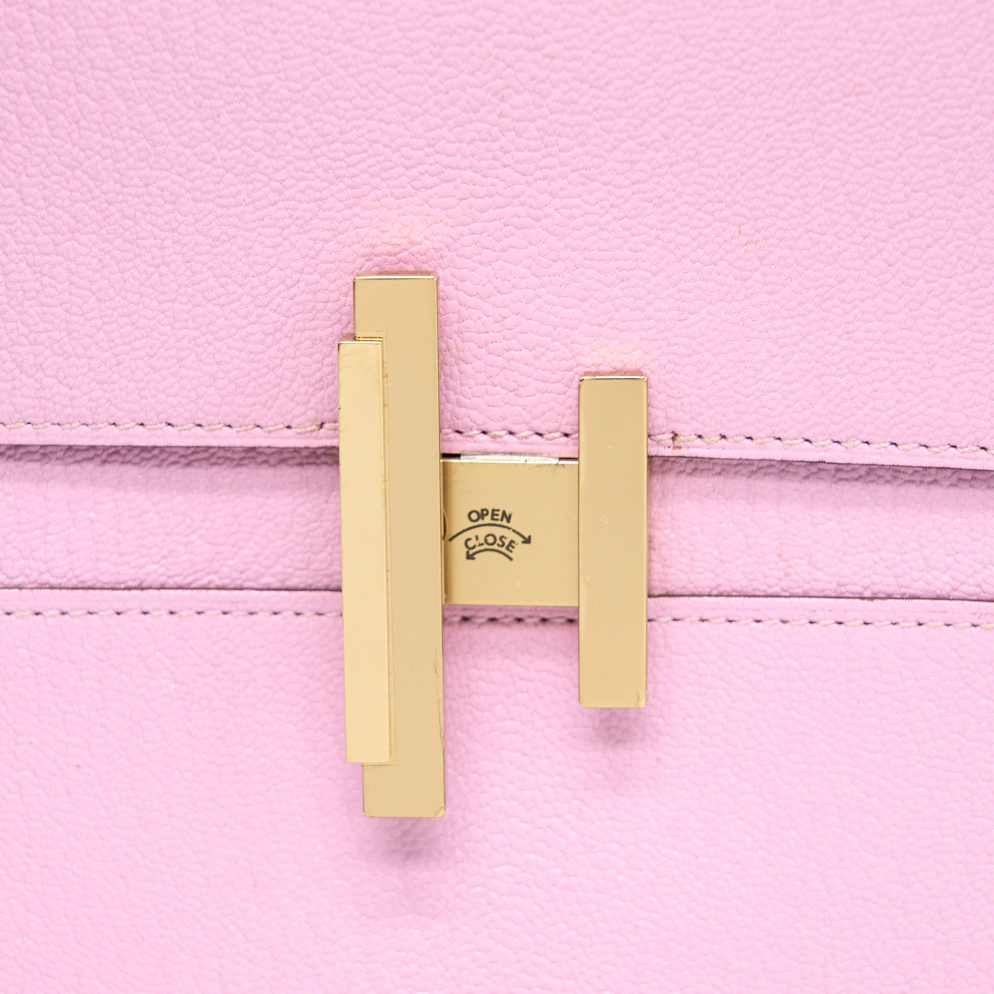 HERMES CINHETIC TO GO CHÈVRE MYSORE X9 MAUVE SYLVESTRE GHW