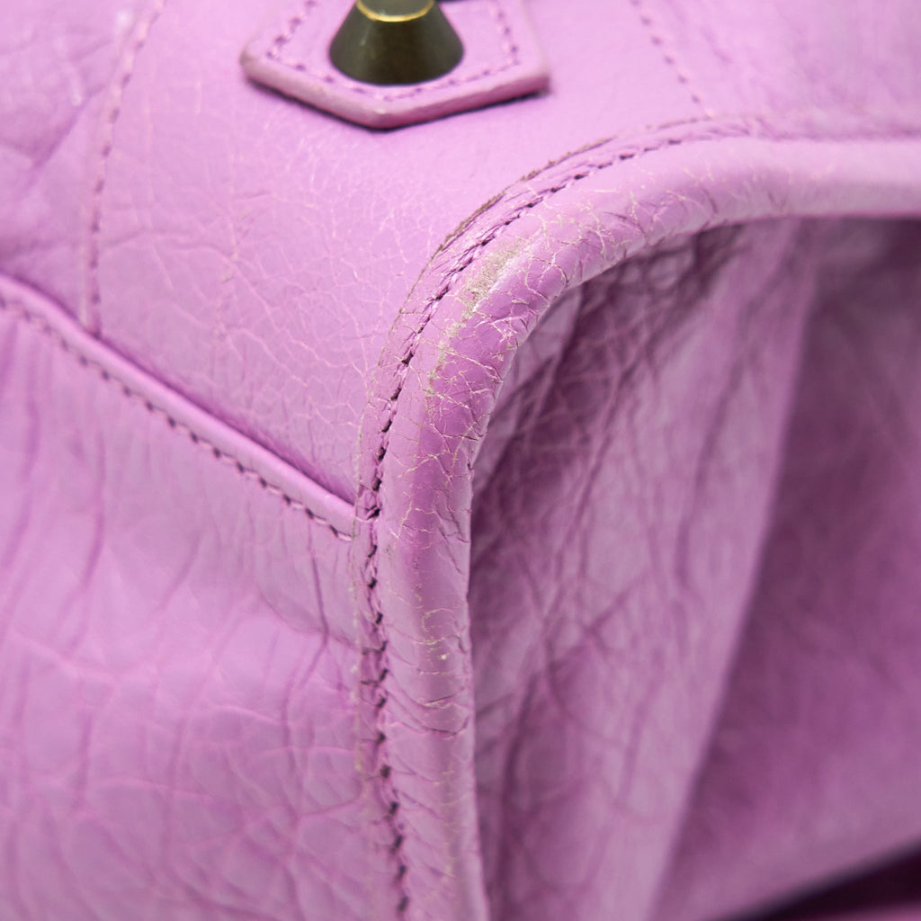 BALENCIAGA CLASSIC CITY BAG PURPLE