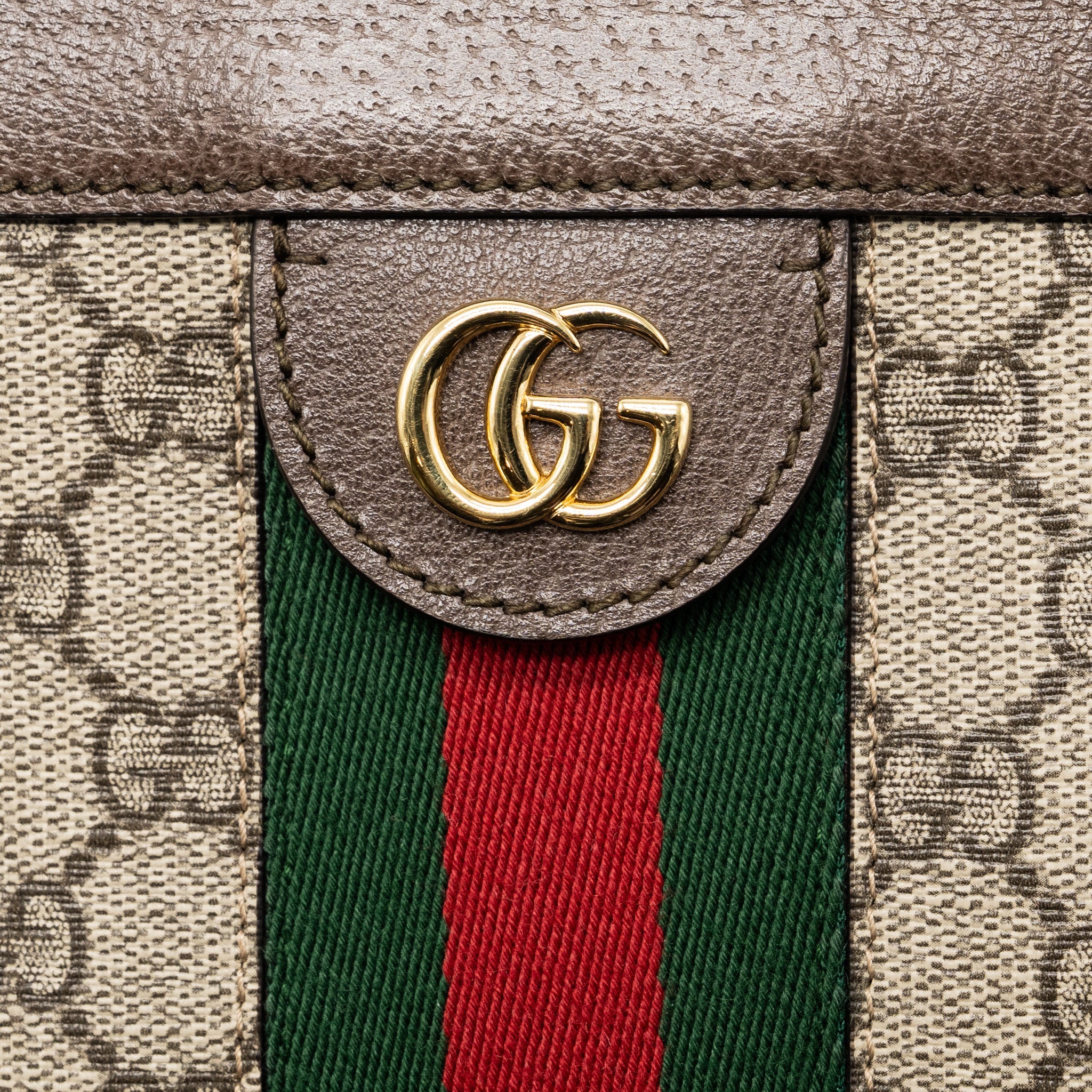 GUCCI OPHIDIA GG SHOULDER BAG GG SUPREME CANVAS GHW