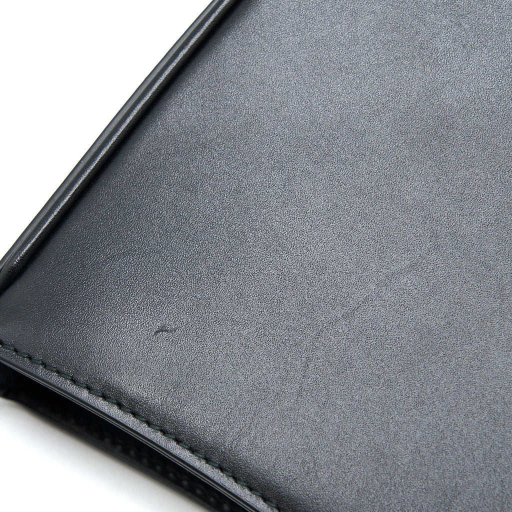 SAINT LAURENT LE 5 A 7 SMOOTH CALFSKIN BLACK BRUSHED GHW