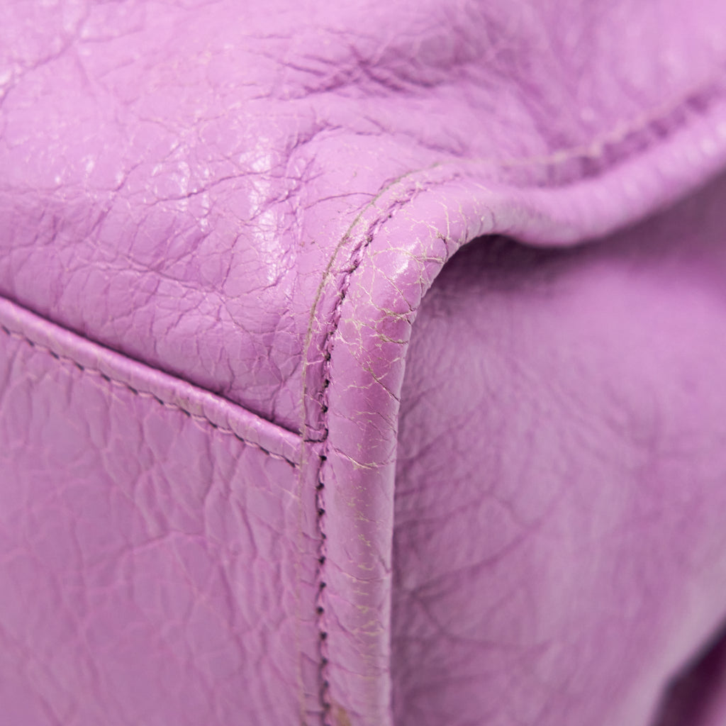 BALENCIAGA CLASSIC CITY BAG PURPLE
