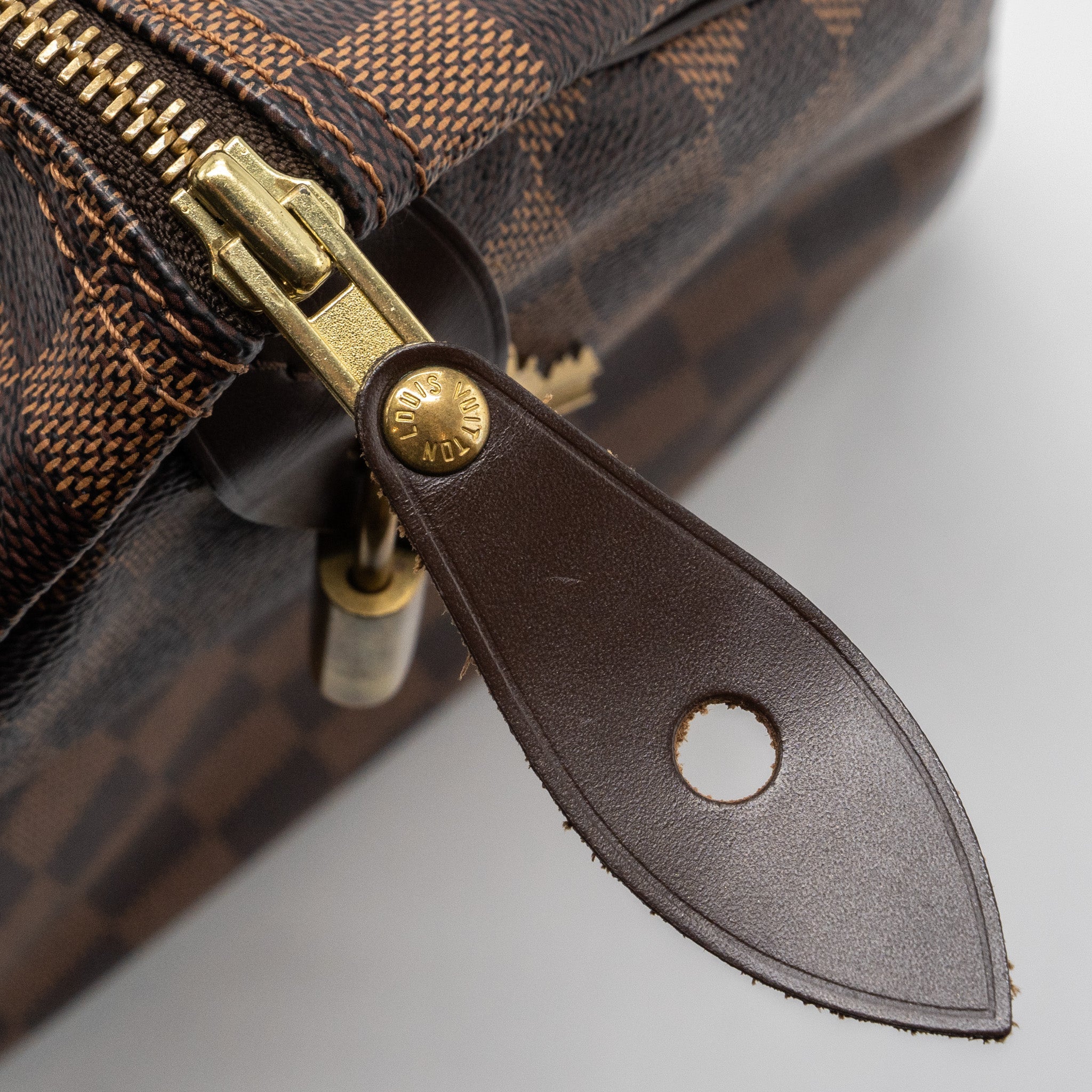 LOUIS VUITTON SPEEDY 35 DAMIER EBENE GHW