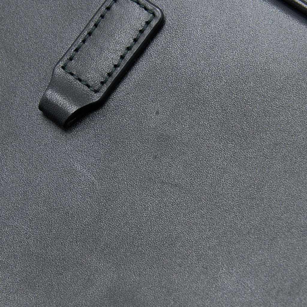 SAINT LAURENT LE 5 A 7 SMOOTH CALFSKIN BLACK BRUSHED GHW