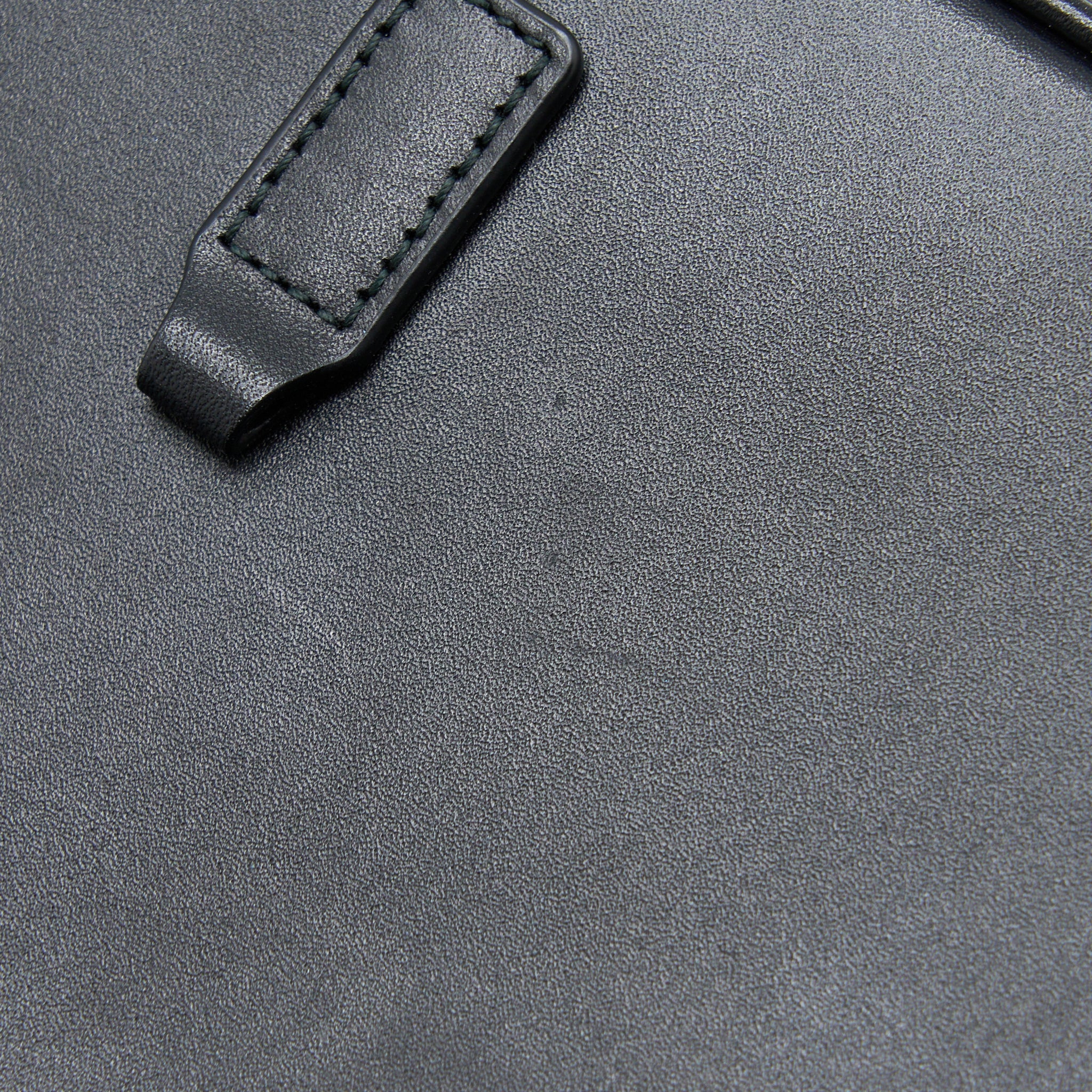 SAINT LAURENT LE 5 A 7 SMOOTH CALFSKIN BLACK BRUSHED GHW