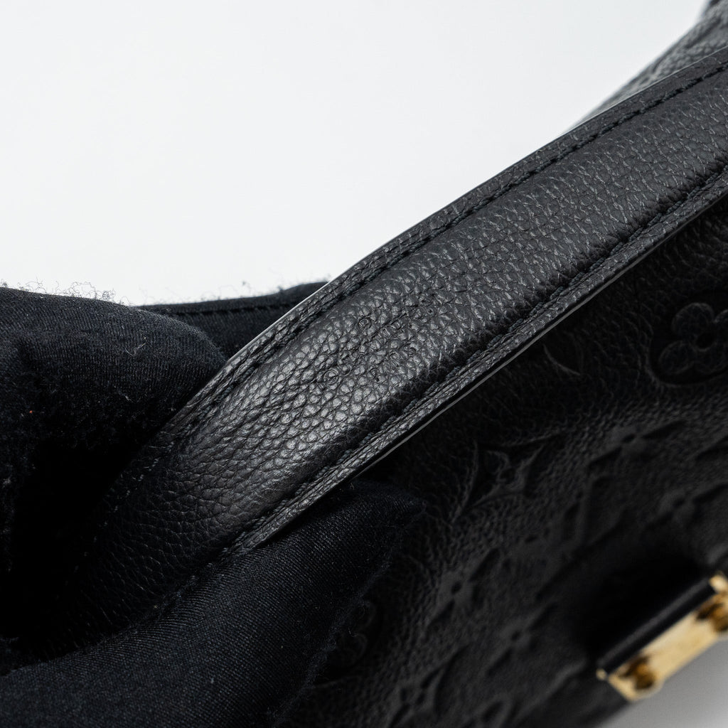 LOUIS VUITTON POCHETTE MÉTIS MONOGRAM EMPREINTE BLACK GHW (NEW VERSION)
