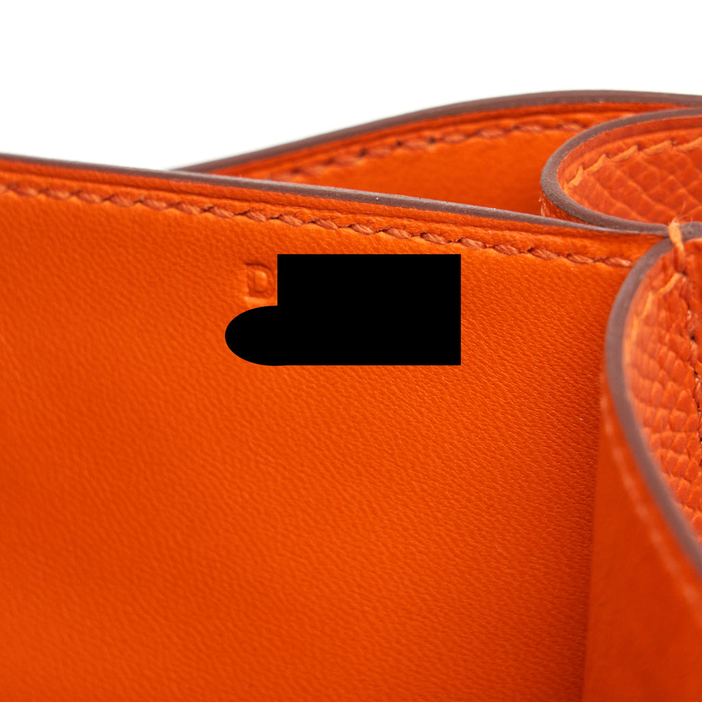 HERMES MINI CONSTANCE EPSOM 9J FEU GHW