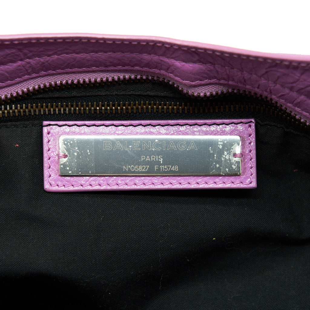 BALENCIAGA CLASSIC CITY BAG PURPLE