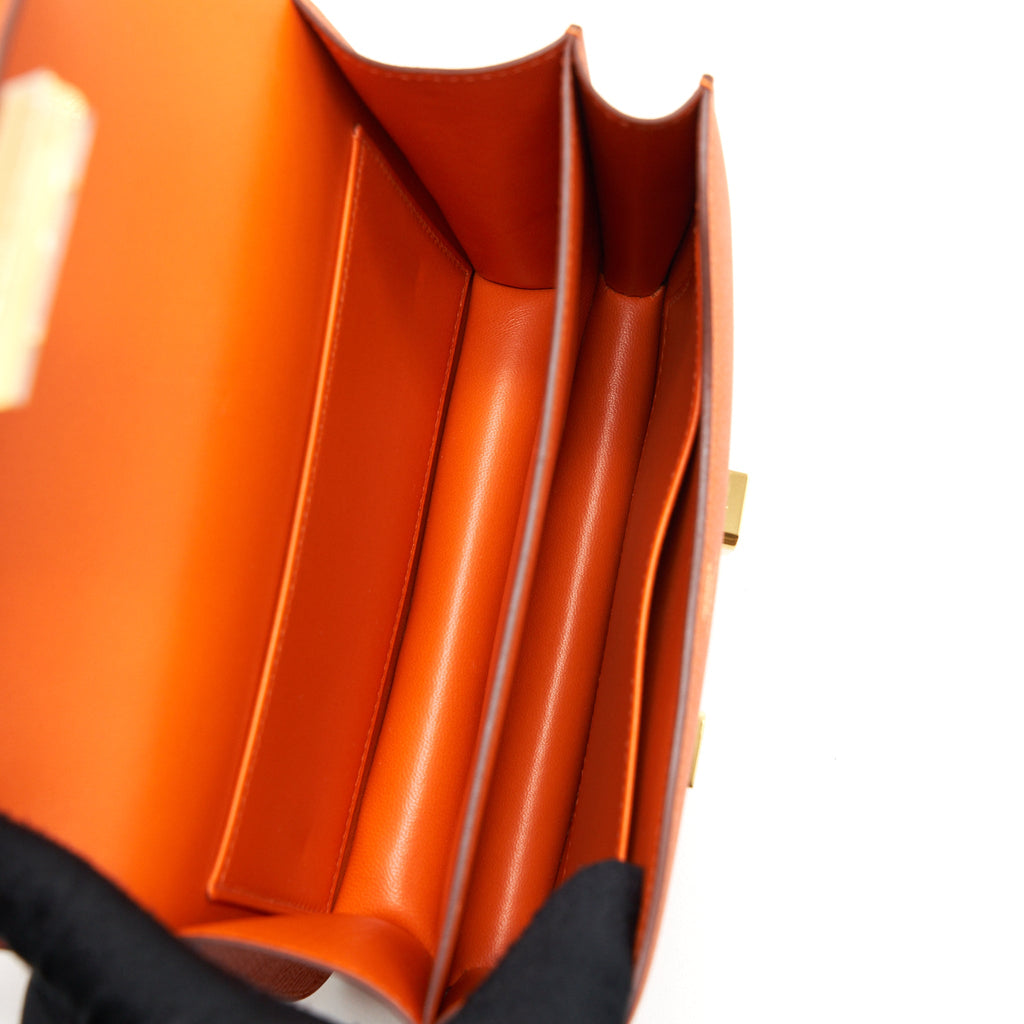 HERMES MINI CONSTANCE EPSOM 9J FEU GHW