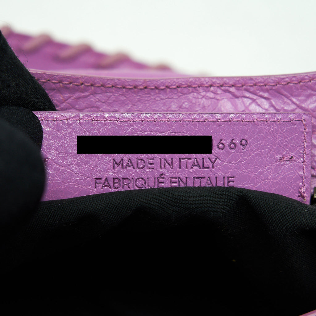 BALENCIAGA CLASSIC CITY BAG PURPLE
