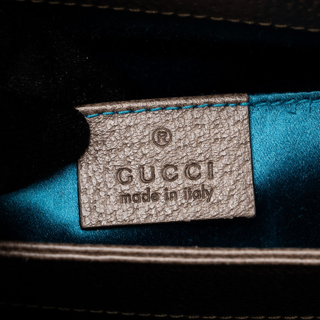GUCCI OPHIDIA GG SHOULDER BAG GG SUPREME CANVAS GHW