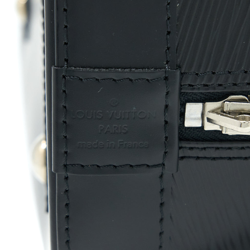 LOUIS VUITTON ALMA PM EPI BLACK SHW