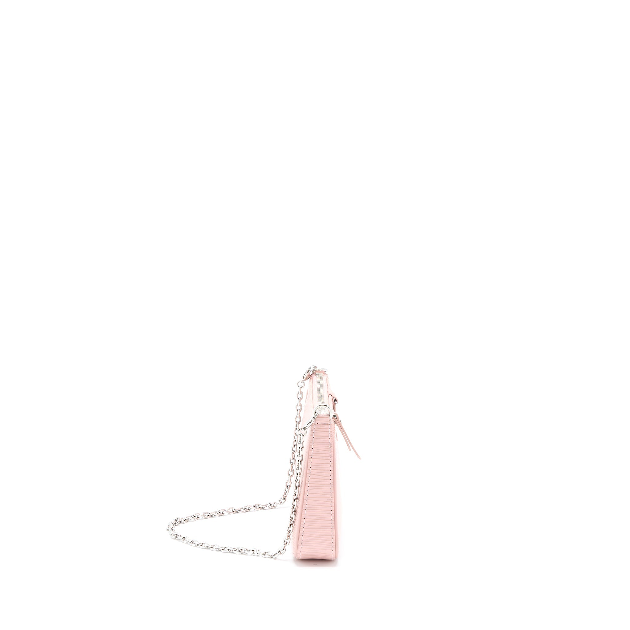 LOUIS VUITTON POCHETTE BAG EPI PINK SHW (NEW VERSION)