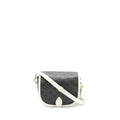 CELINE MEDIUM FOLCO BAG TRIOMPHE CANVAS/WHITE LGHW