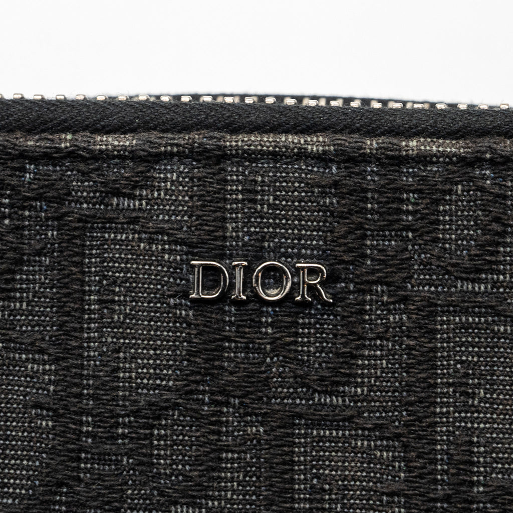 DIOR POUCH WITH STRAP BLACK DIOR OBLIQUE JACQUARD SHW
