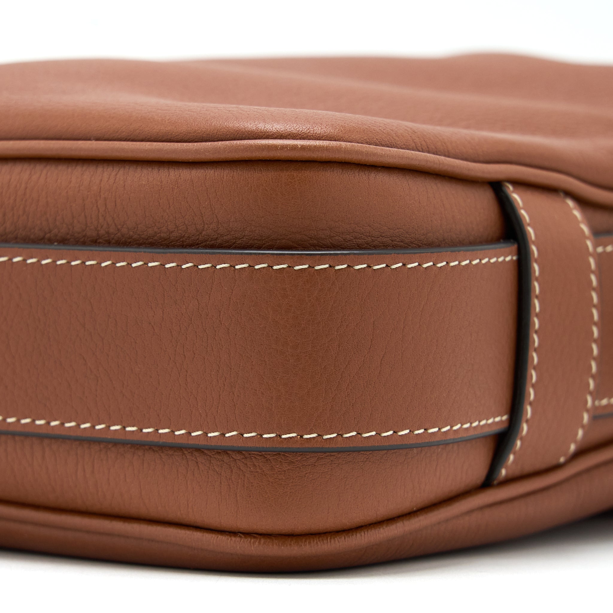 CELINE MEDIUM ROMY BAG IN SUPPLE CALFSKIN TAN GHW