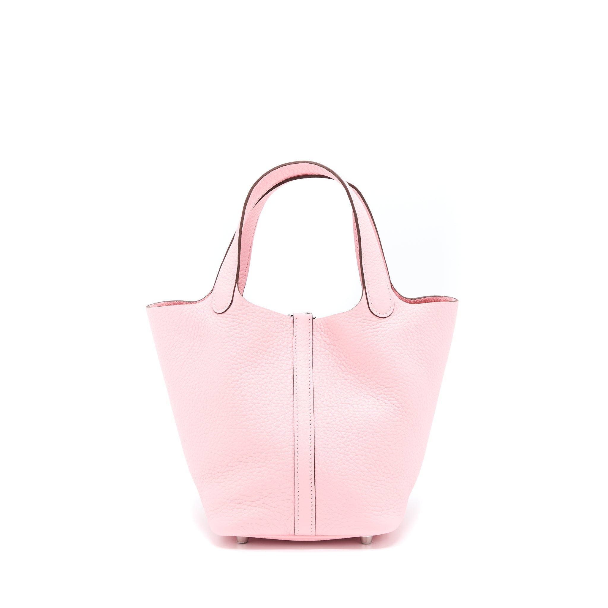HERMES PICOTIN 18 LOCK BAG 3Q ROSE SAKURA SHW