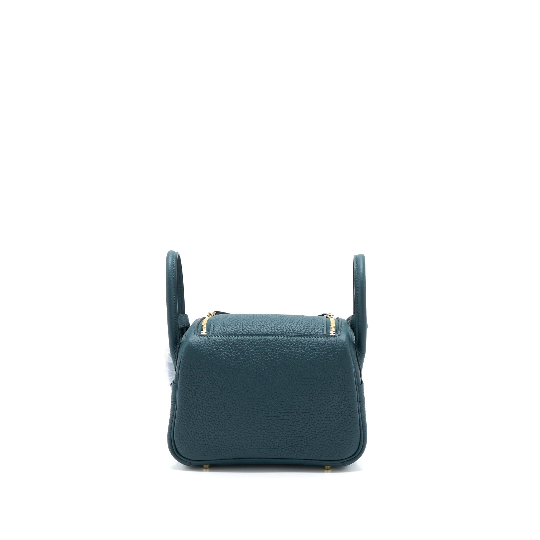 HERMES MINI LINDY CLEMENCE 6O VERT CYPRES GHW