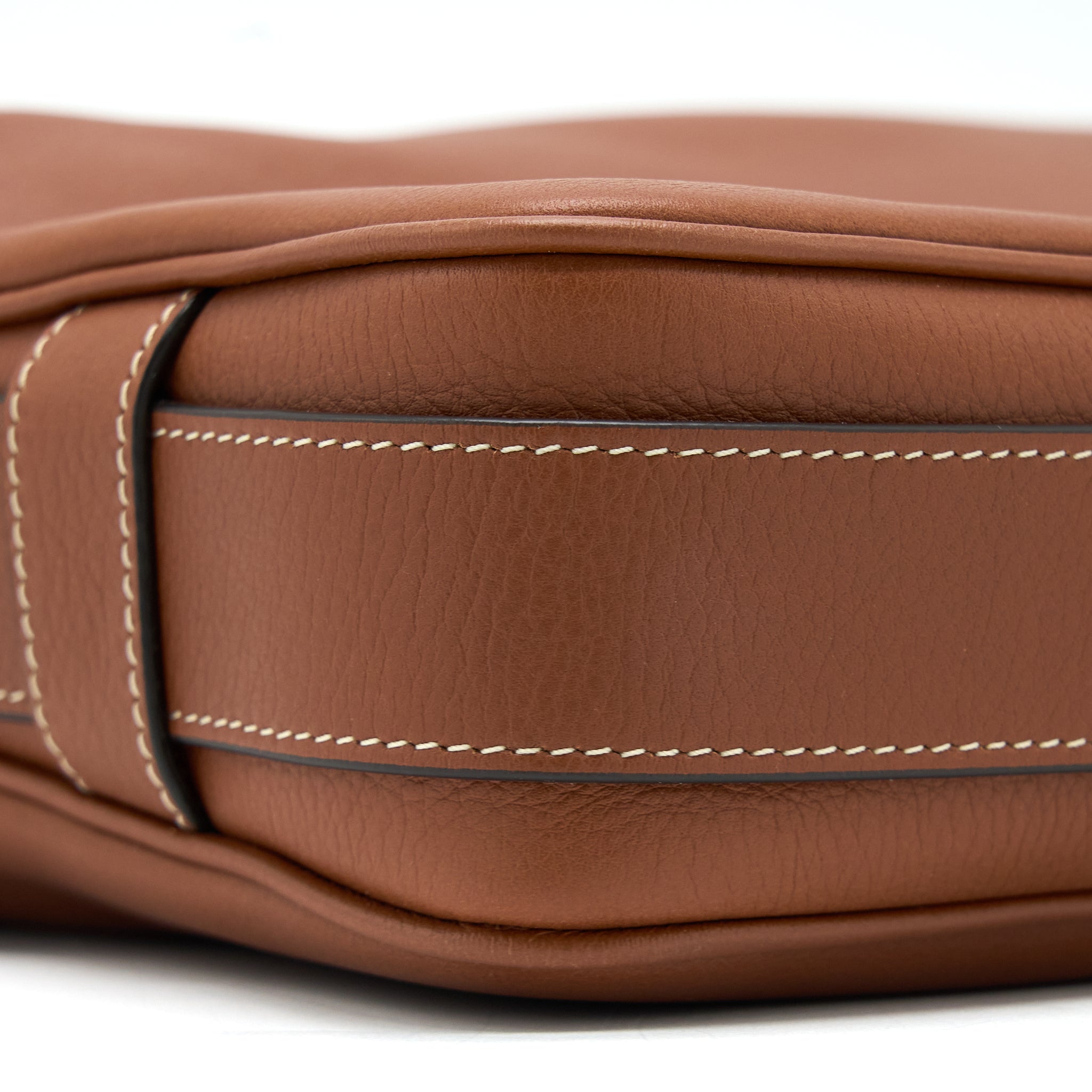 CELINE MEDIUM ROMY BAG IN SUPPLE CALFSKIN TAN GHW